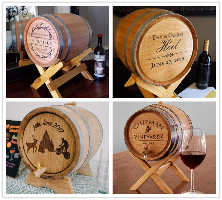 木桶激光雕刻 木桶激光雕刻