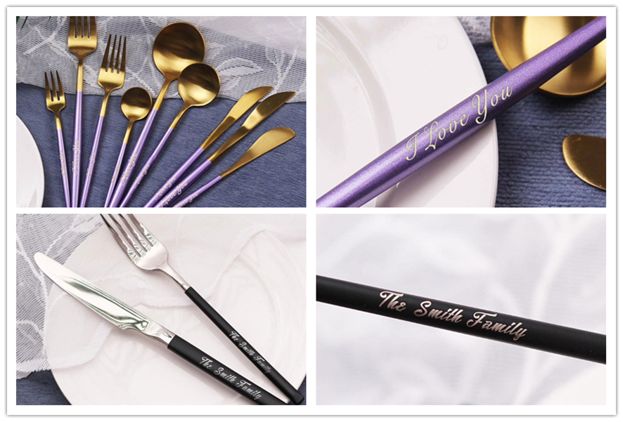 勺子筷子激光雕刻,餐具雕刻 勺子筷子激光雕刻,餐具雕刻