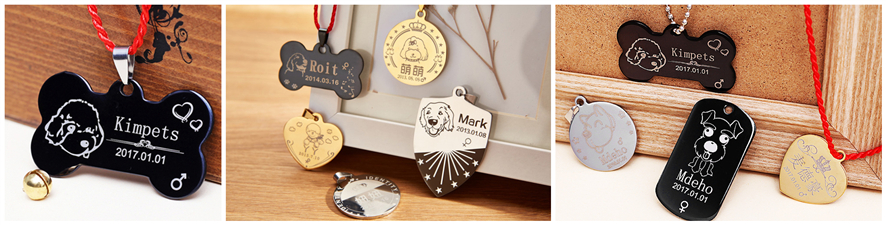 寵物銘牌激光打標 寵物銘牌激光打標