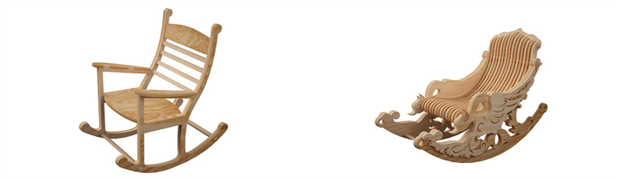 木質搖椅激光切割 木質搖椅激光切割