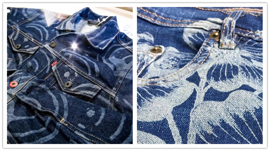 牛仔激光洗水 牛仔激光洗水