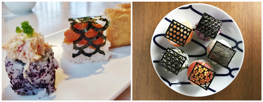 日本壽司,日本料理,co2激光雕花機(jī),激光雕花日本壽司 日本壽司,日本料理,co2激光雕花機(jī),激光雕花日本壽司