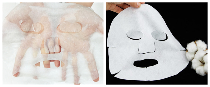 無紡布面膜激光裁剪 無紡布面膜激光裁剪