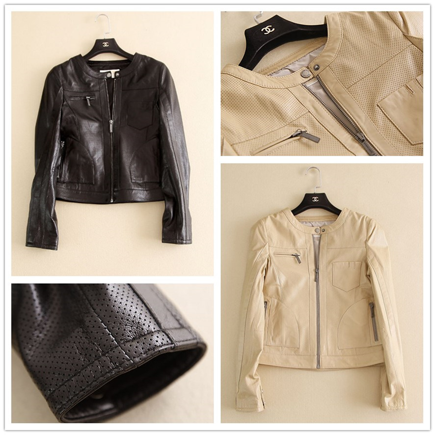 激光打標機鏤空女士皮夾克 激光打標機鏤空女士皮夾克