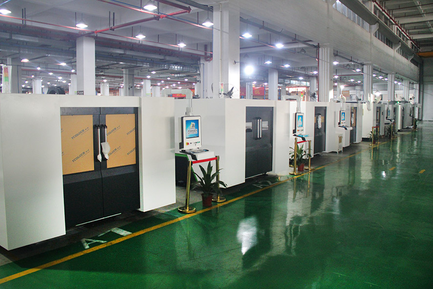 大族粵銘激光生產車間 大族粵銘激光生產車間