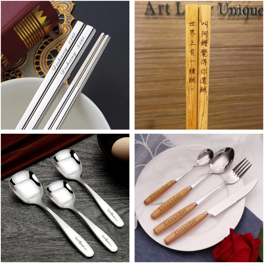 公勺公筷激光打標(biāo)