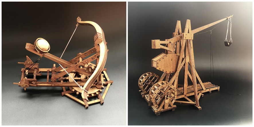 激光切割木質古戰車,古戰車激光加工,古戰車激光切割工藝