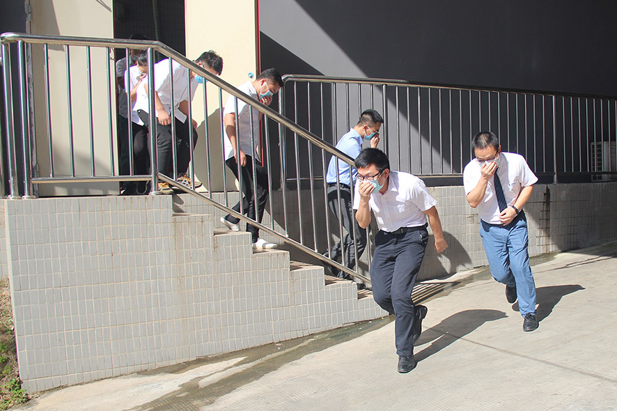 筑牢安全防線, 消防演習,大族粵銘激光集團 筑牢安全防線, 消防演習,大族粵銘激光集團