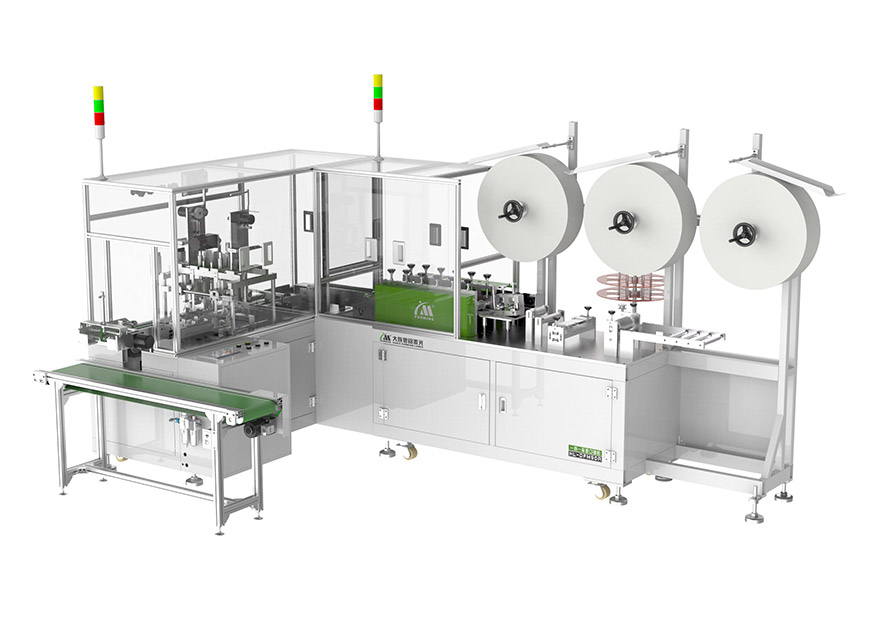 一拖一全自動(dòng)平面口罩機(jī)