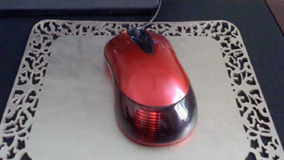 皮革鼠標墊切割