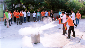 大族粵銘激光,大族粵銘,粵銘激光,消防演練,消防演習(xí)