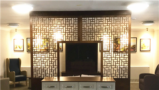 鐵藝屏風(fēng)隔斷激光切割鏤空