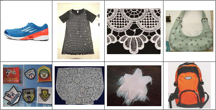 皮革布料切割機樣品展示