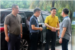 重慶市潼南區(qū)向明主席一行蒞臨我司指導(dǎo)工作 重慶市潼南區(qū)向明主席一行蒞臨我司指導(dǎo)工作