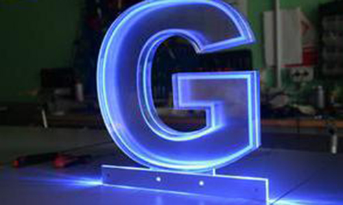 非金屬廣告字激光切割