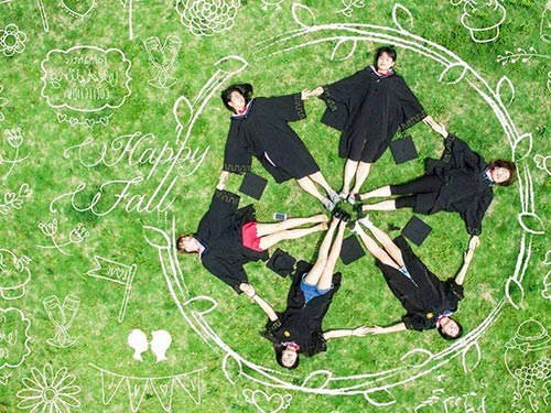 畢業季的照片激光機