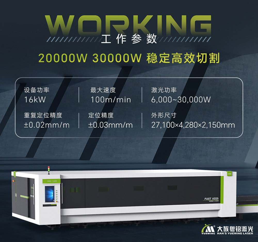 FAST系列光纖激光切割機(jī),2萬瓦光纖激光切割機(jī),光纖激光切割機(jī),大族粵銘激光
