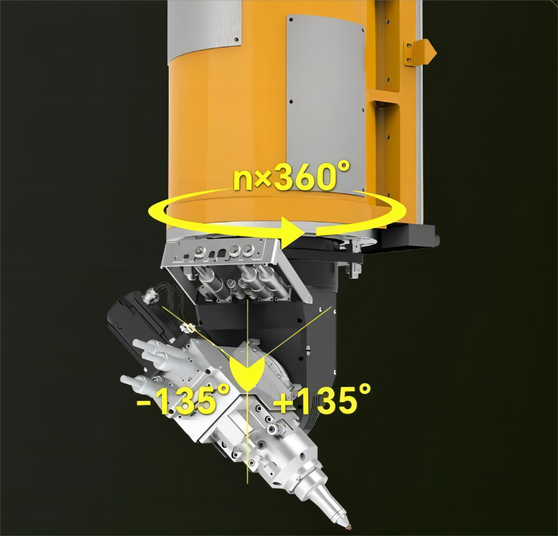 CMT 系列三維五軸光纖激光切割機